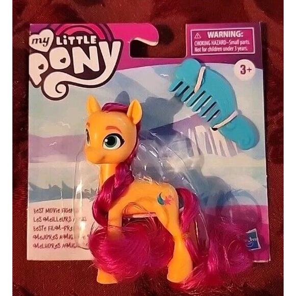 My Little Pony A New Generation Best Movie SUNNY STARSCOUT Figure Comb Hair 3" - Picture 1 of 5